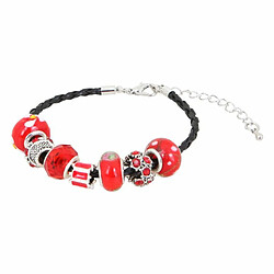 Avis Paris Prix Kit Bracelet Mode Charms 9cm Rouge