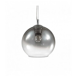 Ideal Lux Suspension Chromée DISCOVERY FADE 1 ampoule en métal