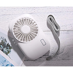 Avis Mini Ventilateur d'Appareil Photo Ultra-mince Portable Créatif Mini Ventilateur USB Rechargeable Silencieux Portable-Blanc