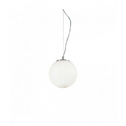 Ideal Lux Suspension Blanche MAPA BIANCO 1 ampoule Diamètre 30 Cm