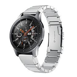 Bracelet en métal Sangle à une perle de 22 mm argent pour votre Huawei Watch GT 2e/GT2 46mm