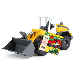 Acheter Lena Bulldozer Ride on Toy (Liebherr L5380), la pelle avant fonctionne vraiment et est entièrement articulée pour que les enfants puissent ramasser, déplacer, pousser ou labourer