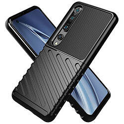 Coque en TPU sergé souple noir pour votre Xiaomi Mi 10 Pro