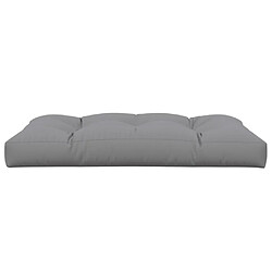 Acheter vidaXL Coussin de palette 120x80x12 cm gris tissu