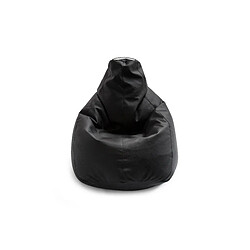 Avis Autrement Talamo Italia Pouf Sacco, 100% Made in Italy, Pouf en éco-cuir, 70x70h110 cm, Couleur Noir