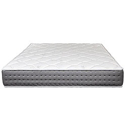 Avis LUXURY LITERIE Matelas 140x200 cm, Sakina, 24cm, Ressorts Ensachés, Mousse Haute Densité, Indépendance de Couchage, Soutien ferme, face été/hiver