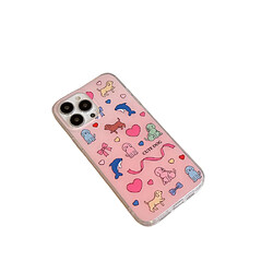 General Coque de téléphone, coque pour iPhone 13, [protection militaire antichoc] coque de téléphone en silicone liquide, coque de téléphone antidérapante, motif créatif de petits animaux, le meilleur cadeau.