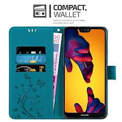 Avis Cadorabo Coque Huawei P20 LITE 2018 / NOVA 3E Etui en Bleu