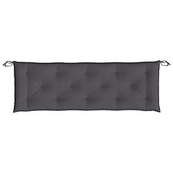 Acheter Maison Chic Coussin Confort | pouf | Coussin de banc de jardin anthracite 150x50x7 cm tissu oxford -GKD81480