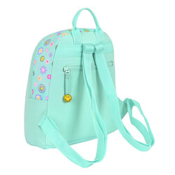 Acheter Sac à dos enfant Smiley Summer fun Mini Turquoise (25 x 30 x 13 cm)