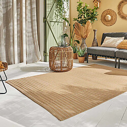 Jardindeco Tapis extérieur en polypropylène Spargi 1745 beige 120 x 160 cm.