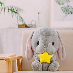 Universal 22 cm peluche mignonne peluche lapin peluche lapin enfant oreiller poupée cadeau d'anniversaire créatif enfant bébé accompagné d'un jouet de couchage | Peluche animaux pas cher