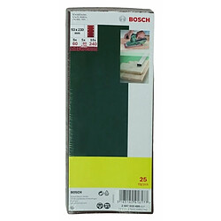 BOSCH 2607019499 FEUILLES ABRASIVES POUR PONCEUSE VIBRANTE GRAIN 60-24