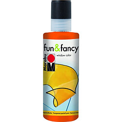 Marabu Window Color 'fun & fancy', 80 ml, orange, peinture ()