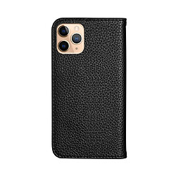 Avis Wewoo Coque Etui à rabat en cuir Litchi pour iPhone 11 avec support et fentes cartes Noir