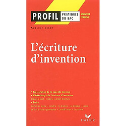 L'écriture d'invention - Occasion