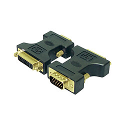 LogiLink Adaptateur VGA mâle 15 pôles-DVI femelle 24+5 pôles ()