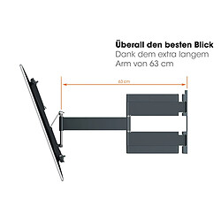 Avis Vogels Vogel's THIN 550 2,54 m (100') Noir