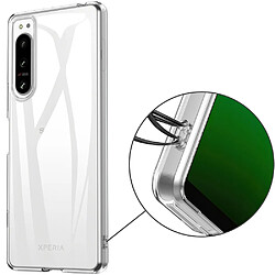 Coque en TPU anti-empreintes, anti-jaunissement, anti-chutte pour votre Sony Xperia 5 IV 5G - transparent