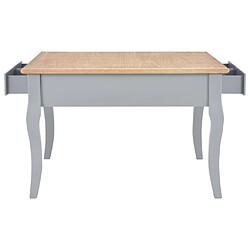 Maison Chic Table basse pour salon | Table à café Gris 80 x 80 x 50 cm Bois -GKD96580 pas cher