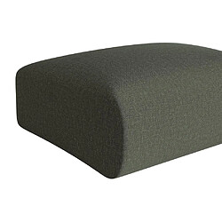 Acheter Vente-Unique Pouf en tissu chiné vert POGNI de Maison Céphy