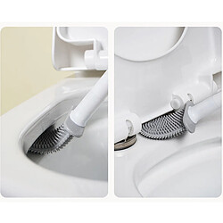 Avis INF Brosse de toilette avec support TPU Black