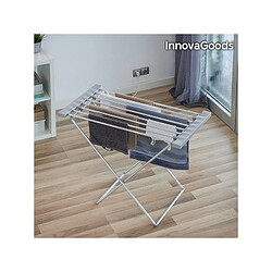 Étendoir à Linge Électrique Pliable InnovaGoods 120W Gris (8 Barres)