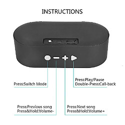 Acheter Universal Yyh mini haut-parleur sans fil avec radio FM, support de carte TF