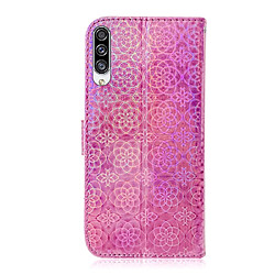 Avis Wewoo Housse Coque Pour Galaxy A50s Couleur Pure Coloré Magnétique Boucle Horizontal Flip en Cuir avec support & Slots cartes & Porte-monnaie & Lanière Rose