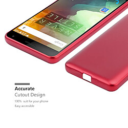 Cadorabo Coque OnePlus ONE Etui en Rouge pas cher