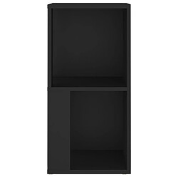 Acheter vidaXL Armoire d'angle Noir 33x33x67 cm Bois d'ingénierie