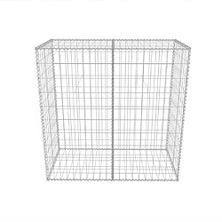 Avis vidaXL Panier de gabion Acier galvanisé 100x50x100 cm