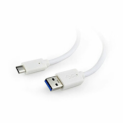 Câble USB A vers USB C GEMBIRD CCP-USB3-AMCM-W-10 Blanc 3 m