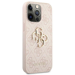 Acheter Guess Maroquinerie Guess 4G Big Metal Logo - Coque pour iPhone 13 Pro (Rose)