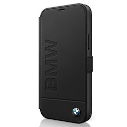 Caseink Coque BMW ? BMFLBKP12SSLLBK iPhone 12 mini Noir