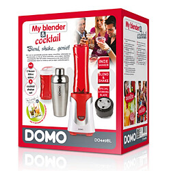 Avis Blender 0.6l 300w rouge / inox - DO449BL - DOMO