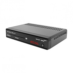 SERVIMAT Récepteur satellite HD + Carte TNTSAT V6 + Câble HDMI + Câble 12V + Déport IR