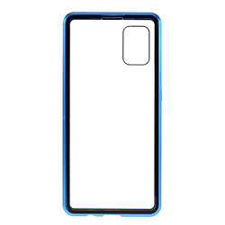 Bumper en métal Cadre bleu pour votre Samsung Galaxy A71