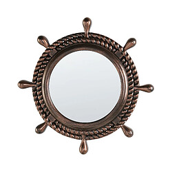 Beliani Miroir GORMAZ Marron