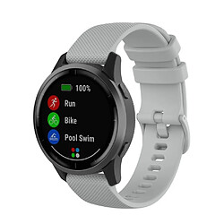 Bracelet en silicone gris pour votre Garmin Vivoactive 4