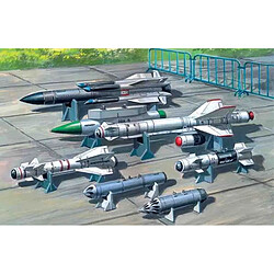 Soviet Air-to-Surface Armament (X-29T,X-31P,X-59M missiles, B-13L, B-8M1 rockets containers, KAB-500Kr bombs)- 1:72e - ICM