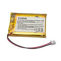 vhbw batterie compatible avec iDect M1, M2, X2, X2d, X2di, X2i combiné téléphonique téléphone fixe (600mAh, 3,7V, Li-Polymère)