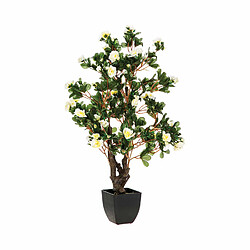 Atmosphera, Createur D'Interieur Azalée artificielle en pot - H. 81 cm - Blanc