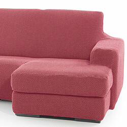 Chaise longue avec bras droit court Sofaskins NIAGARA 210 - 340 cm - Fuchsia