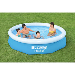 Kit piscine gonflable ronde 3,05 m x 66 cm - 57458 - BESTWAY