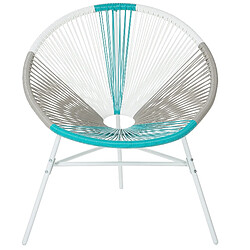 Acheter Beliani Chaise de jardin ACAPULCO Blanc