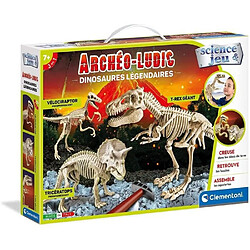 CLEMENTONI Archéo Ludic - Dinosaures légendaires - Science & Jeu