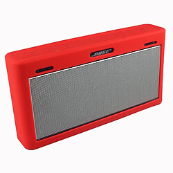 Wewoo Housse de protection pour haut-parleur Bluetooth portable avec gel imperméable Bose SoundLink III rouge