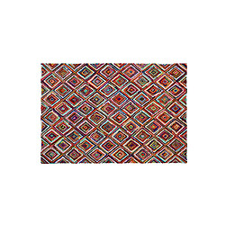 Acheter Beliani Tapis multicolore en coton 160 x 230 cm KAISERI