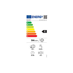 Lave-vaisselle 60cm 13 couverts 47db - QWNA1BF47ES1 - SHARP